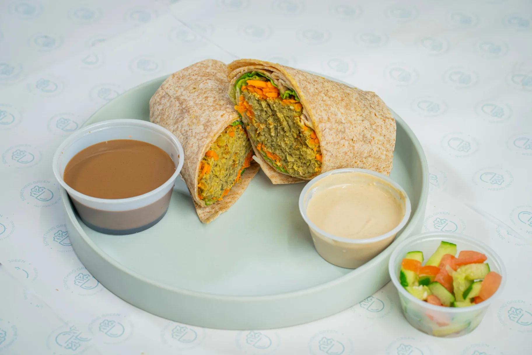 Whole Wheat Falafel Wrap