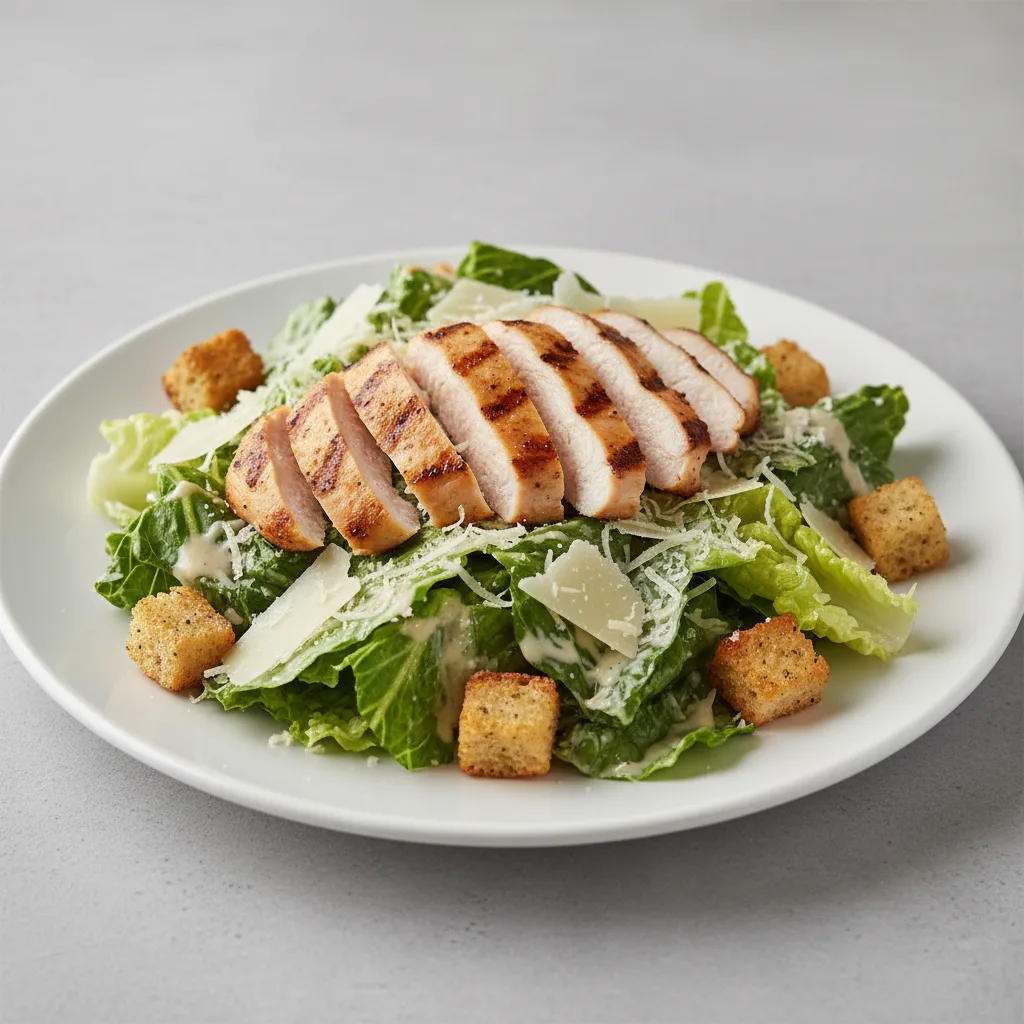 Caesar Salad With Grilled Chicken