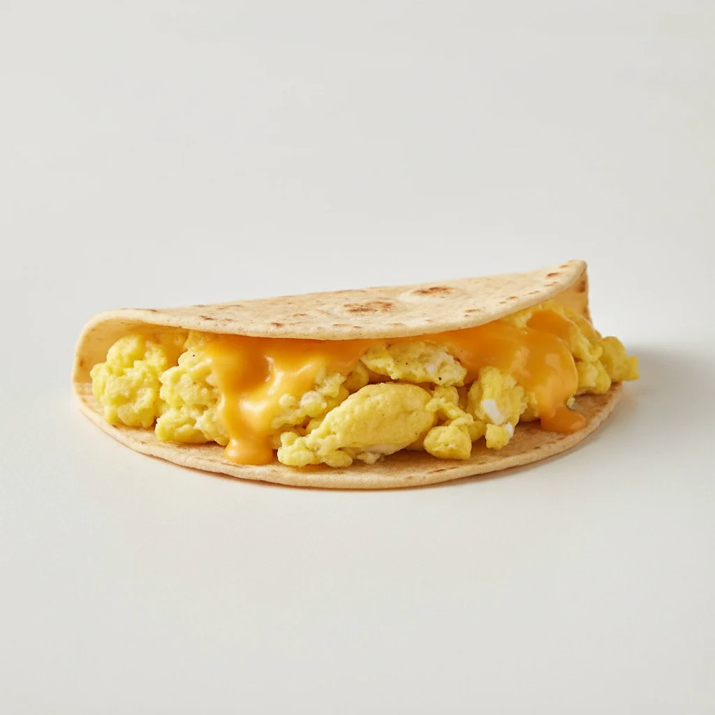 Breakfast Taco: Egg & Cheese Breakfast Taco: Egg & Cheese