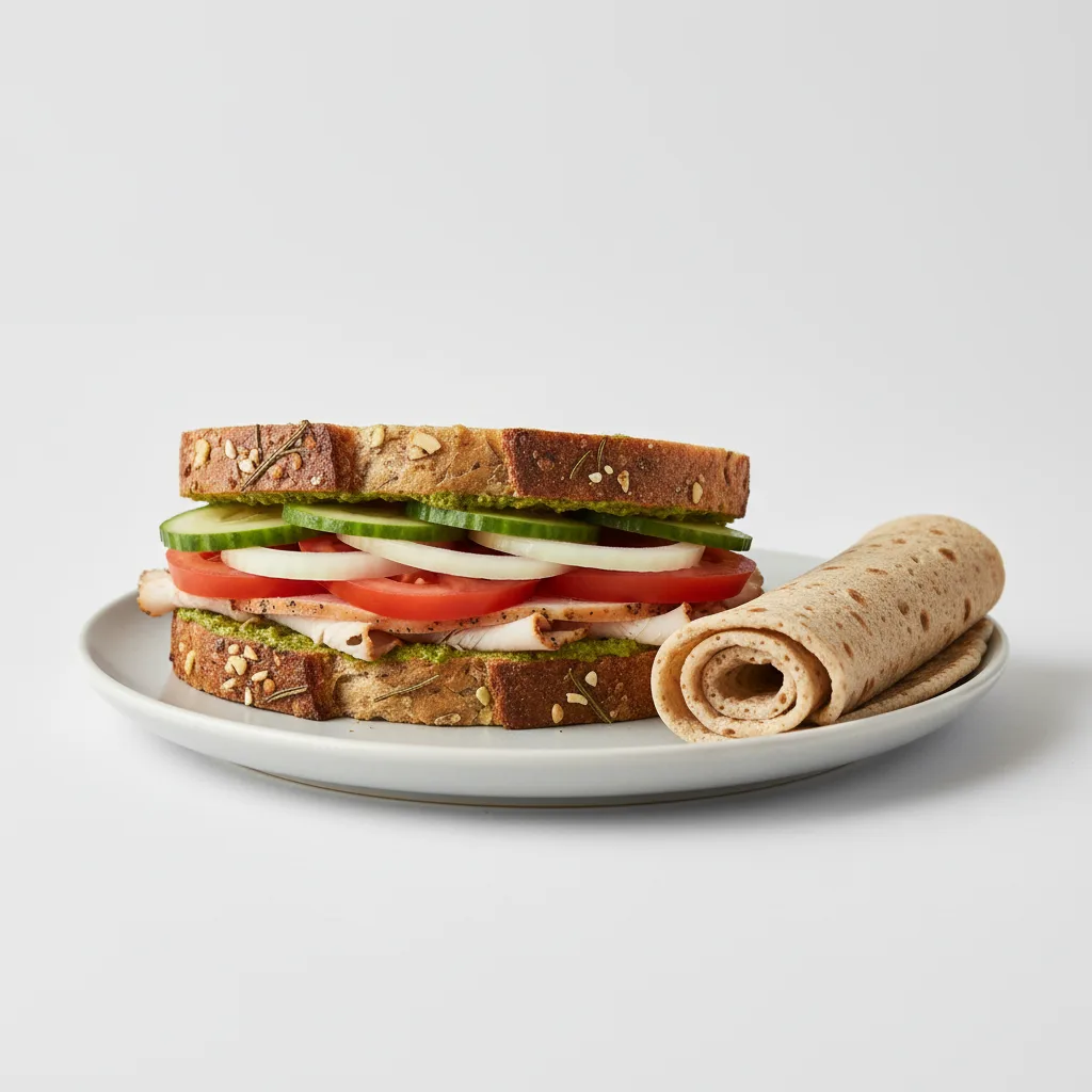 Turkey Pesto Sandwich Turkey Pesto Sandwich