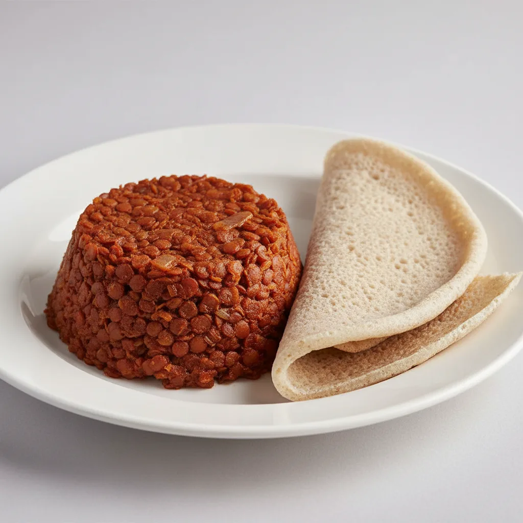Misser Wot with Injera Misser Wot with Injera