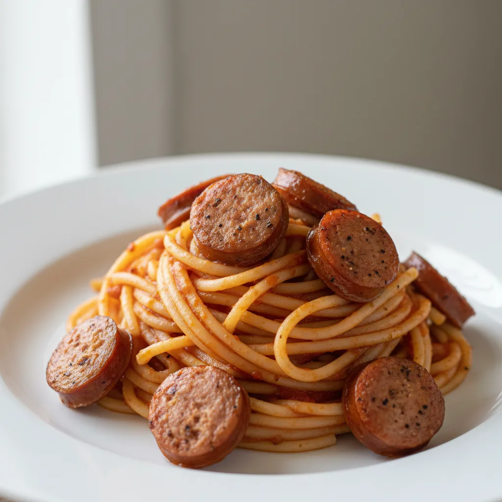 Spaghetti Sausage Spaghetti Sausage