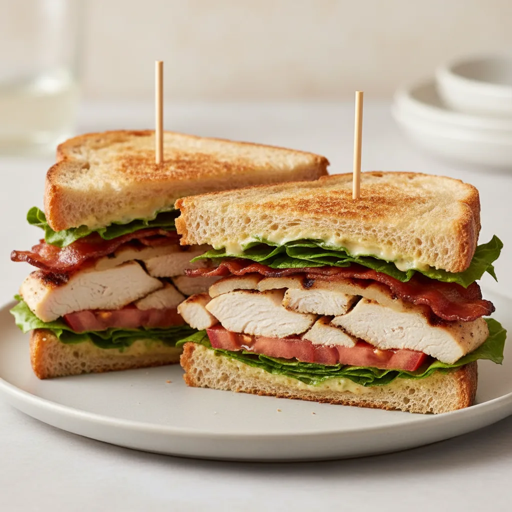 Grilled Chicken Club Grilled Chicken Club