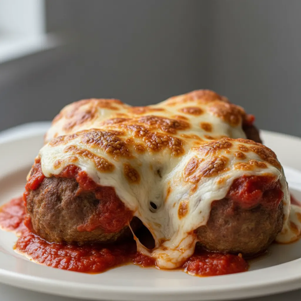 Meatball Parmigiana Meatball Parmigiana