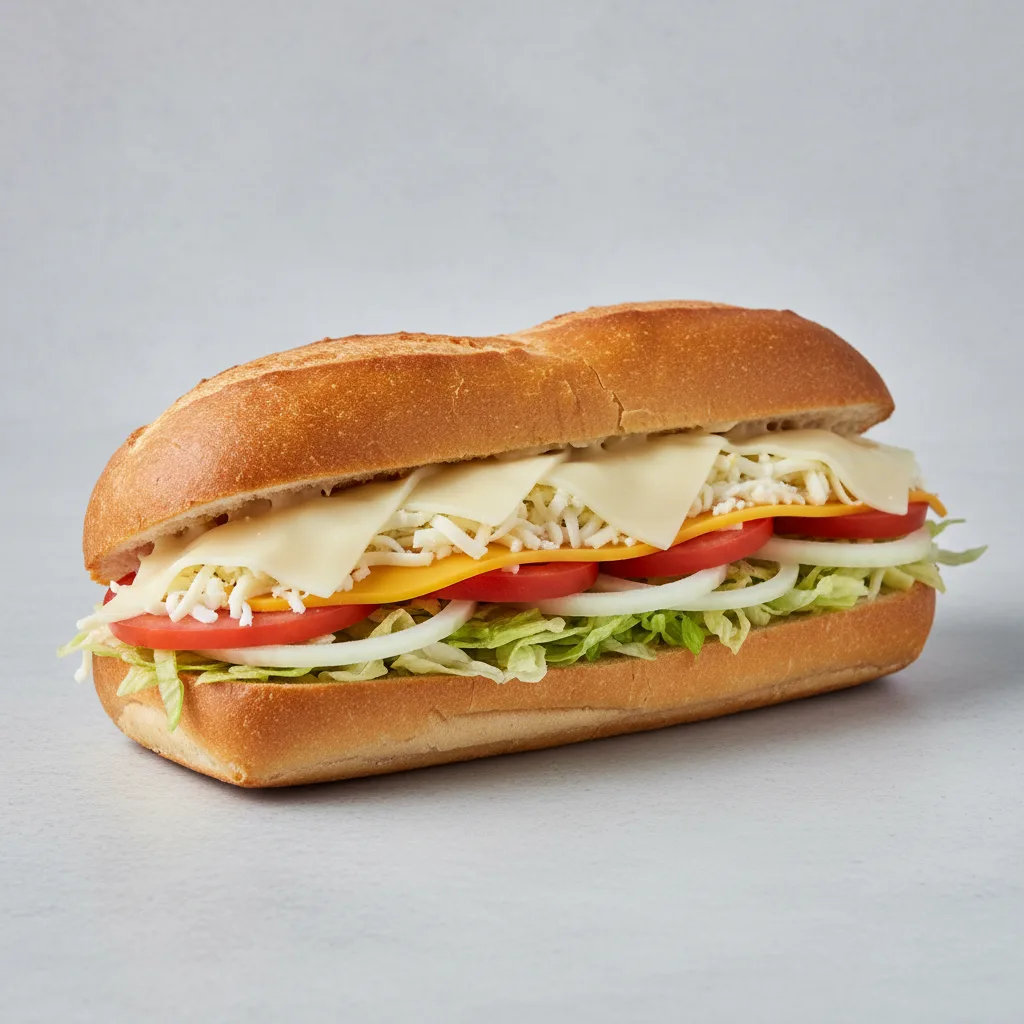 Mixed Cheese Hoagie Mixed Cheese Hoagie