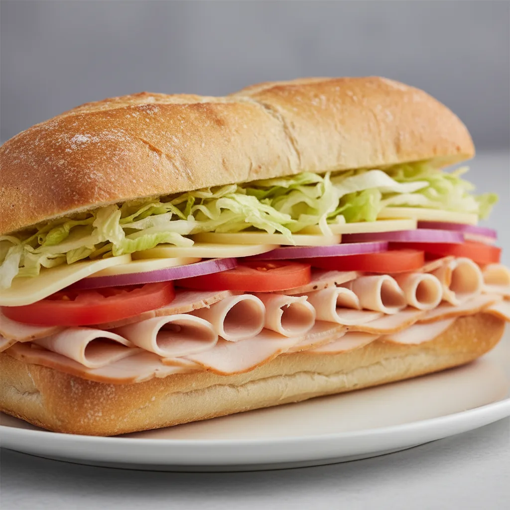 Turkey & Cheese Hoagie Turkey & Cheese Hoagie
