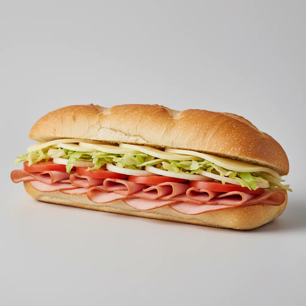 Ham & Cheese Hoagie Ham & Cheese Hoagie