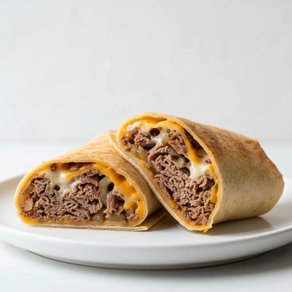 Cheesesteak Wrap Cheesesteak Wrap