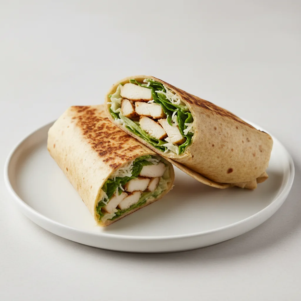 Grilled Chicken Caesar Wrap Grilled Chicken Caesar Wrap