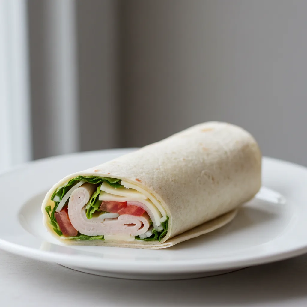 Turkey & Cheese Wrap Turkey & Cheese Wrap