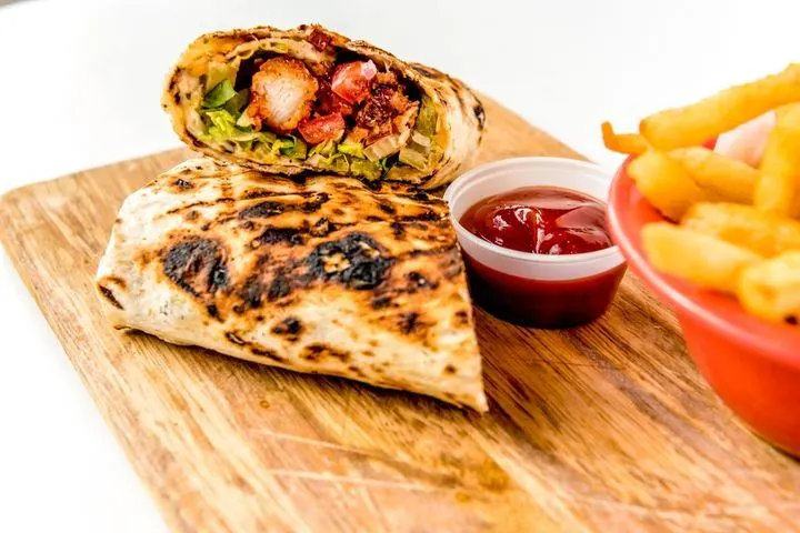 Spicy Junk Wrap