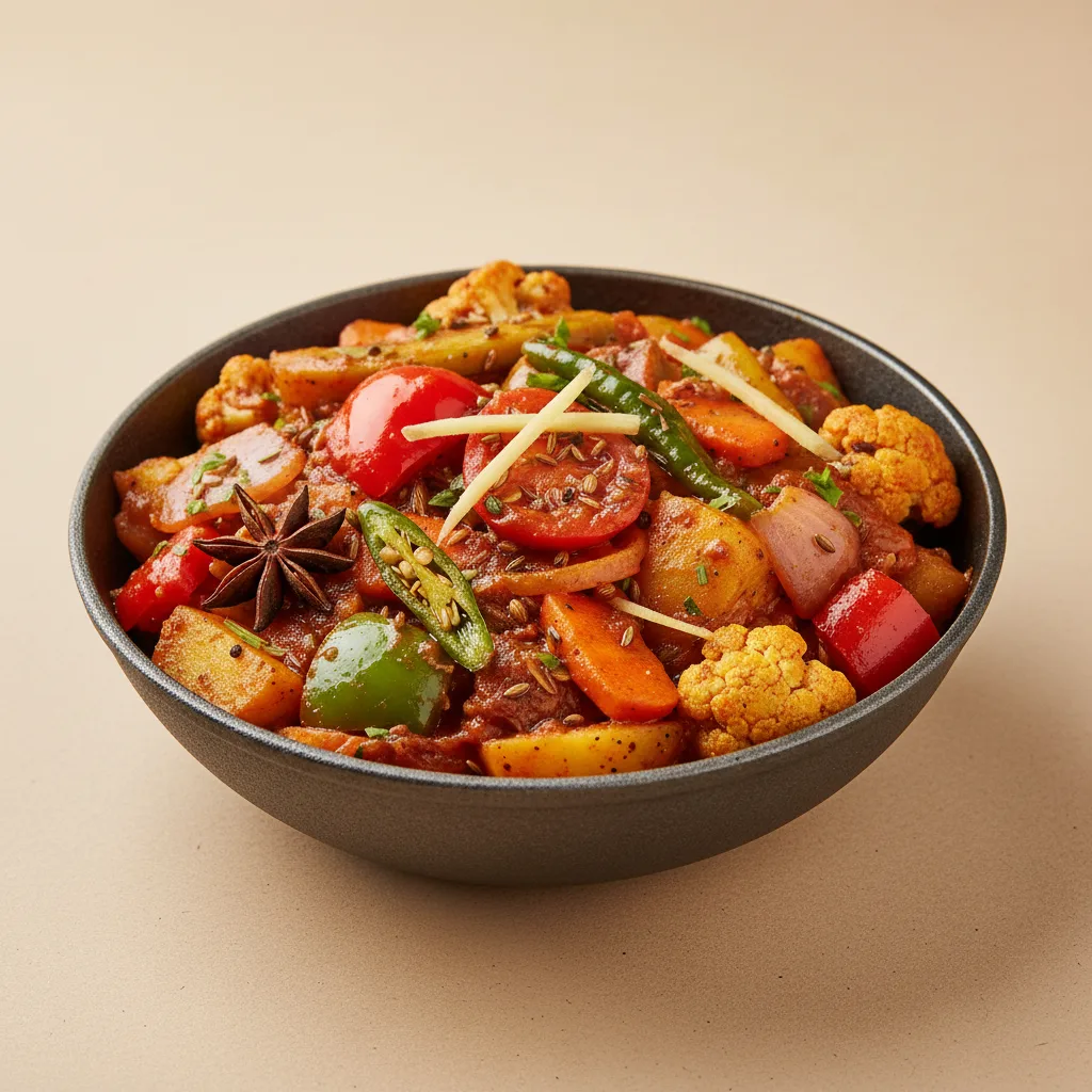 Karahi Vegetables Karahi Vegetables