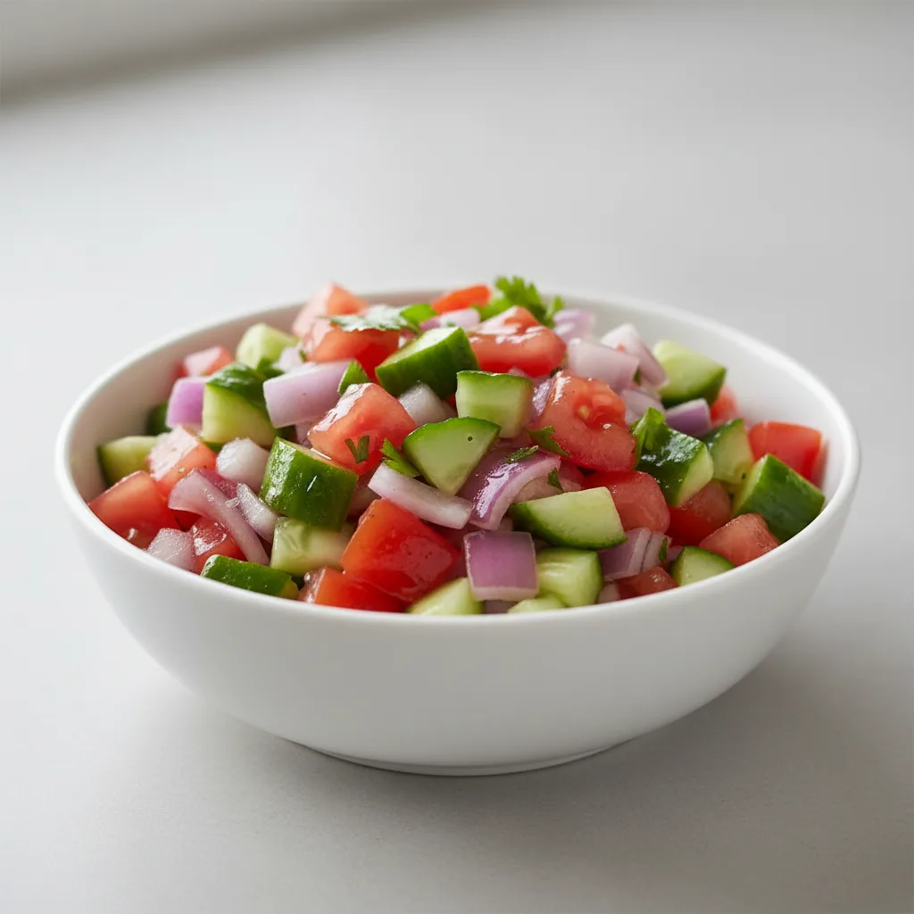 Kachumbar Salad with Onions Kachumbar Salad with Onions