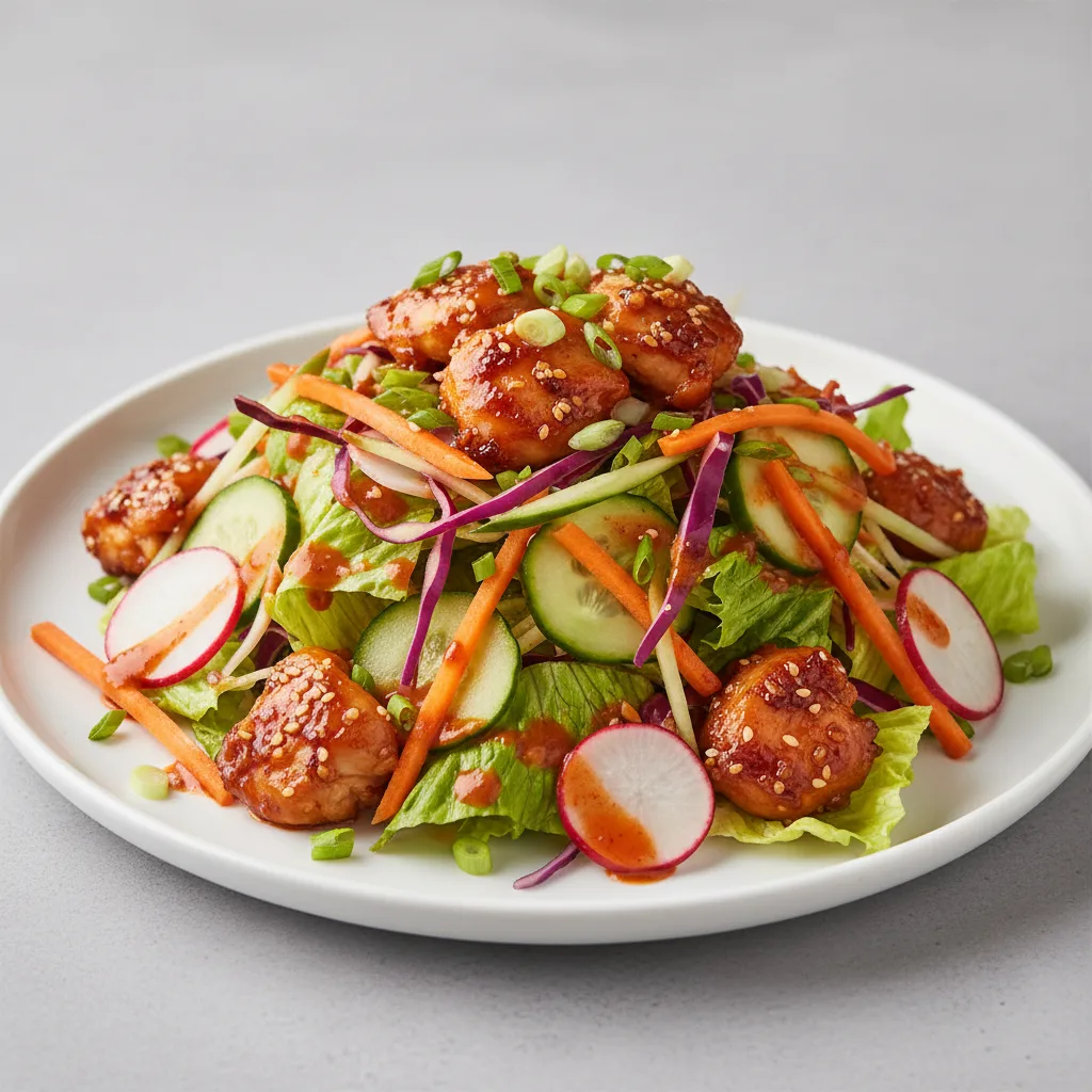 Spicy Asian Chicken Salad