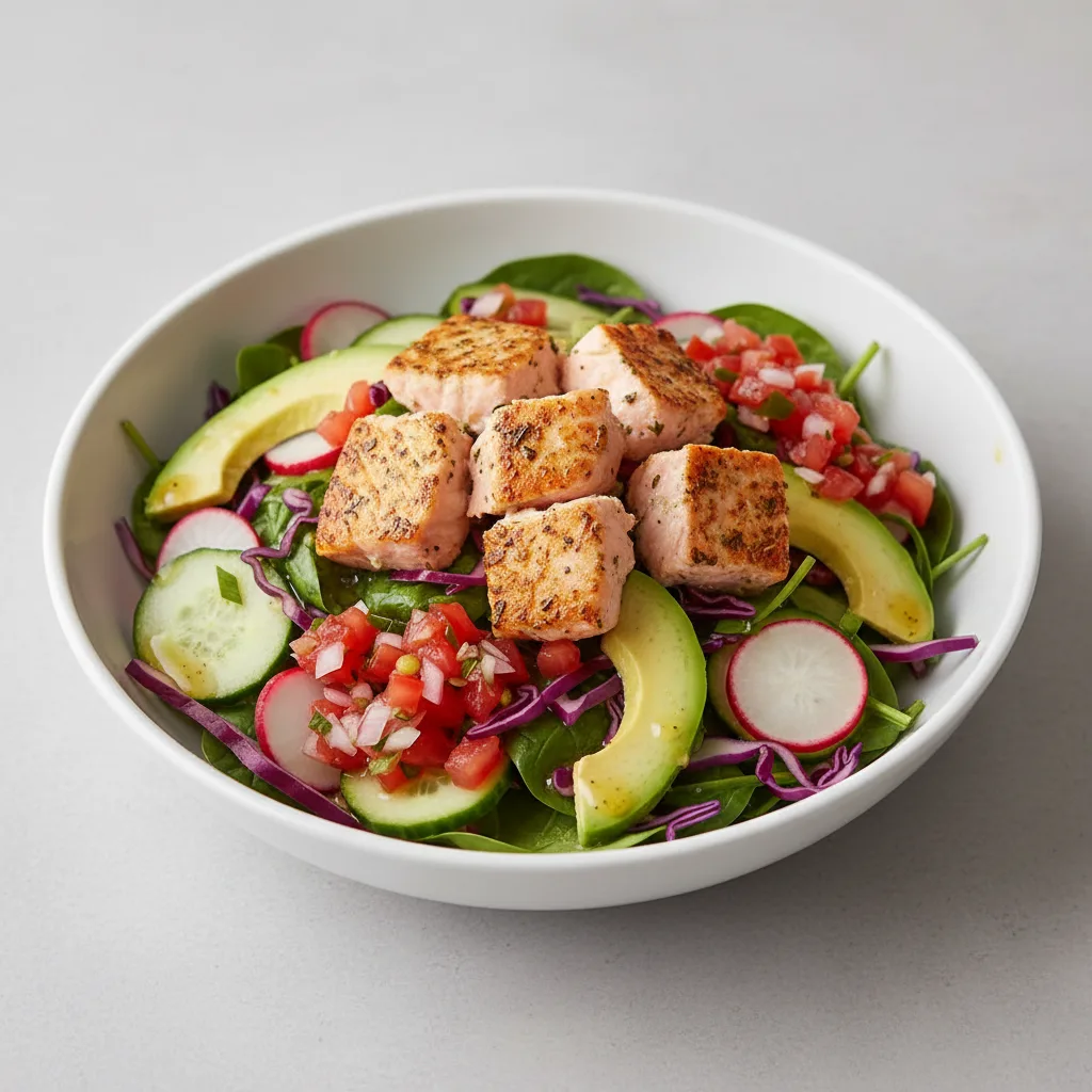 Salmon Avocado Salad