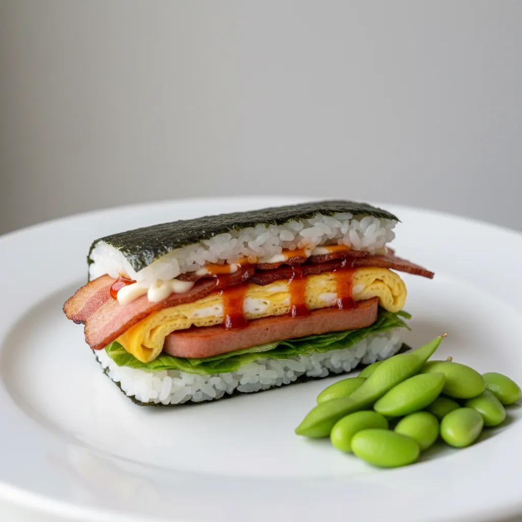 Lettuce Belly Belly Onigiri with Edamame Lettuce Belly Belly Onigiri with Edamame