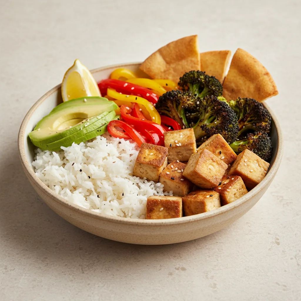 Asian Tofu Bowl Asian Tofu Bowl