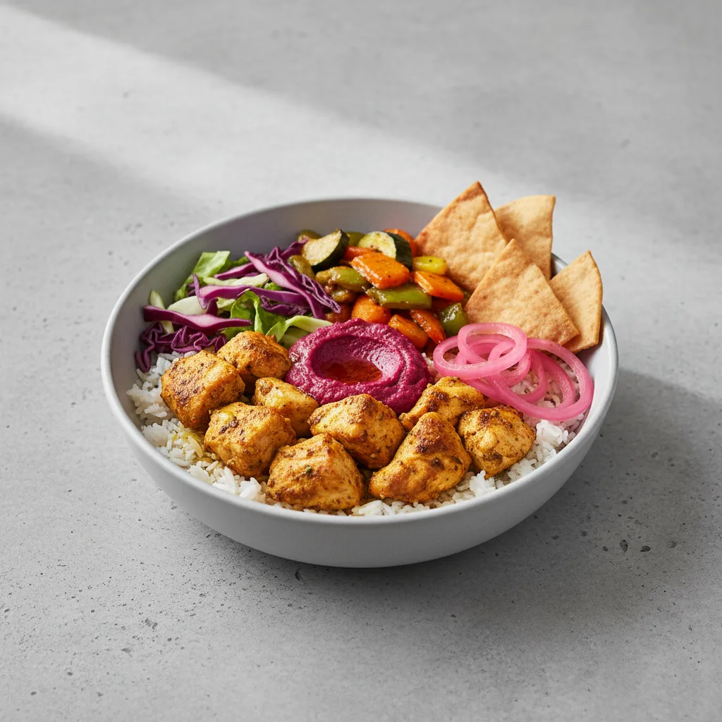 Moroccan Chicken Bowl Moroccan Chicken Bowl
