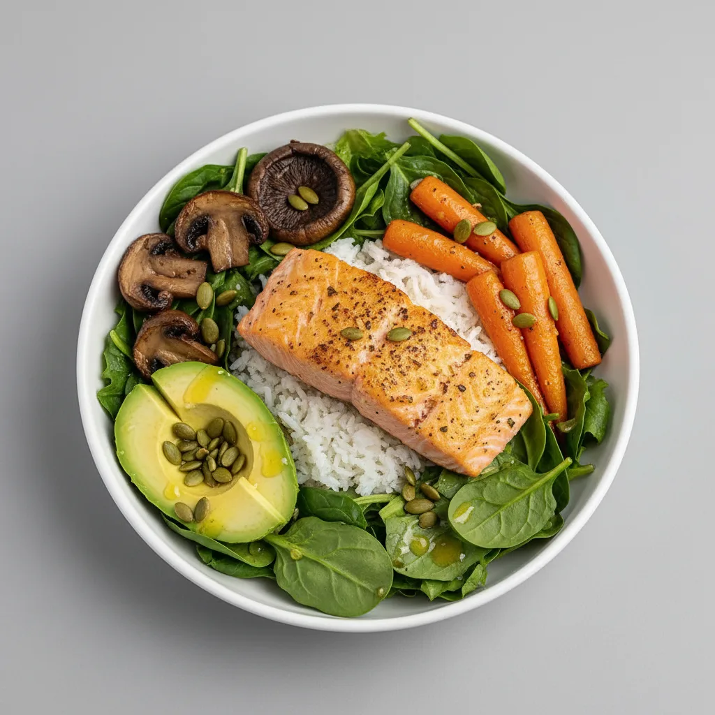 Healthy Salmon Bowl Healthy Salmon Bowl