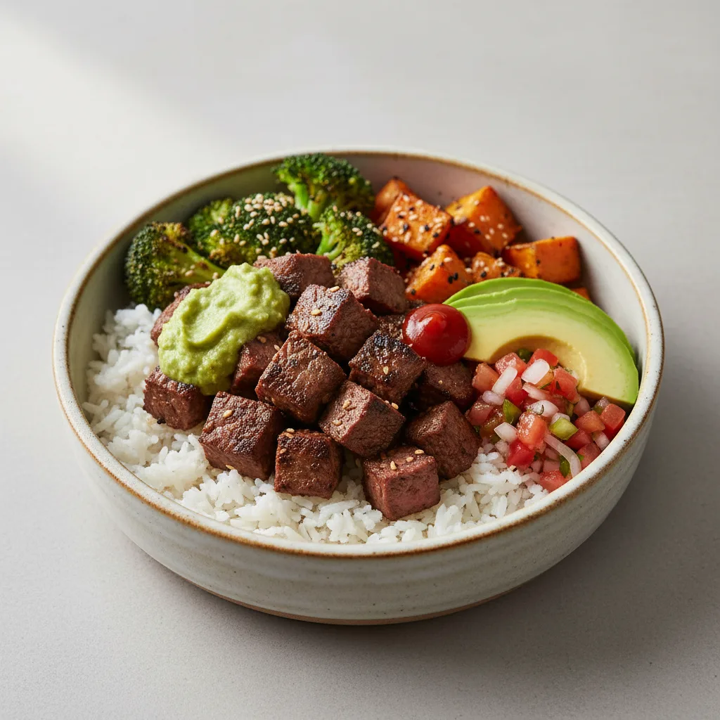 Backyard Steak Bowl Backyard Steak Bowl