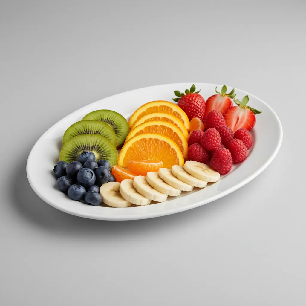 Sliced Fruit & Berries Sliced Fruit & Berries