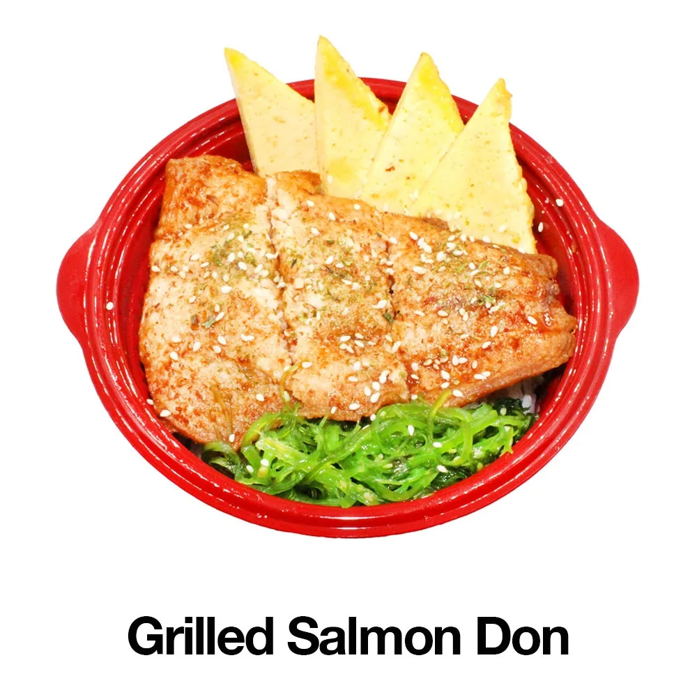 Grilled Salmon Don