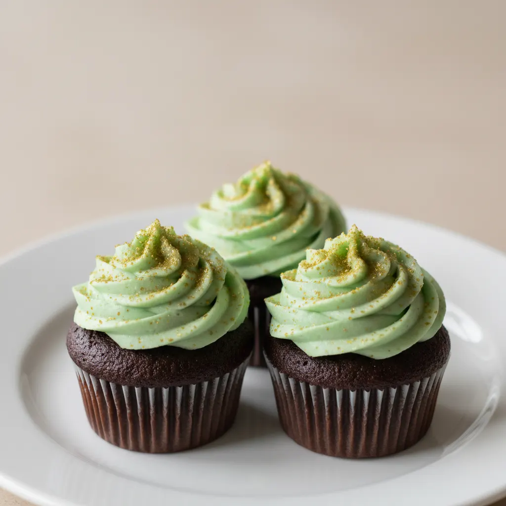 Mini “Patty O’Gold” Cupcakes