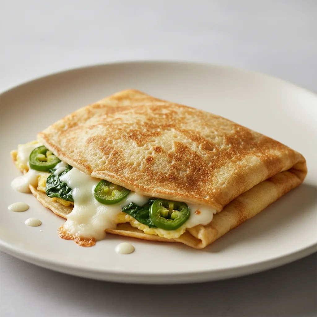 Jalapeno Popper Crepe