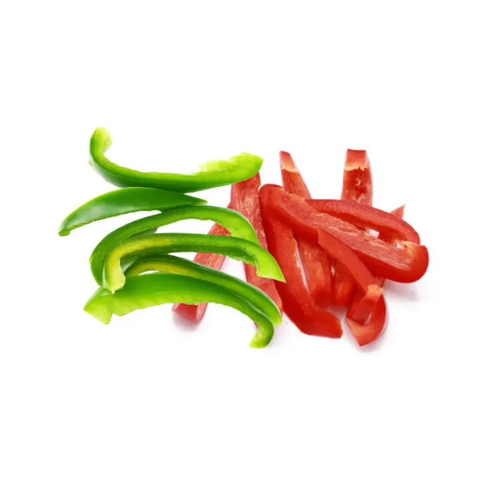 Red and Green Bell Peppers