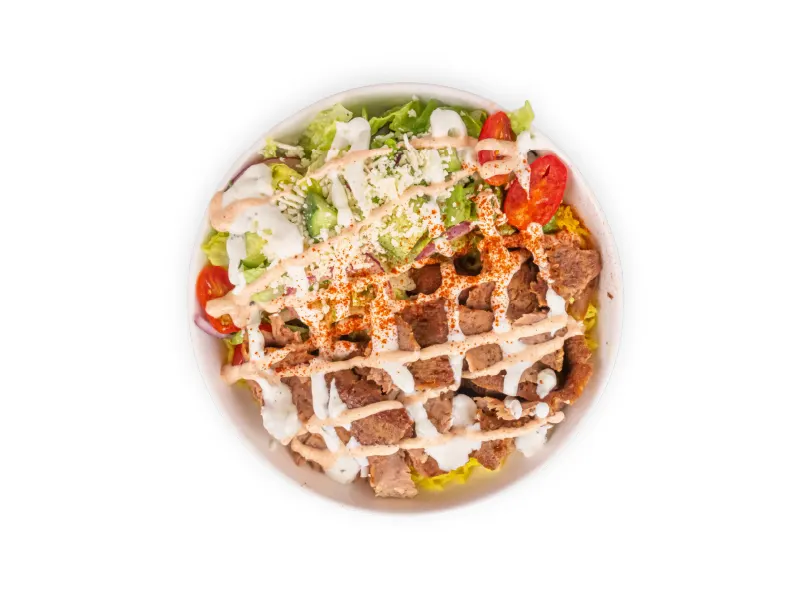 Lamb/Beef Gyro Mediterranean Bowl