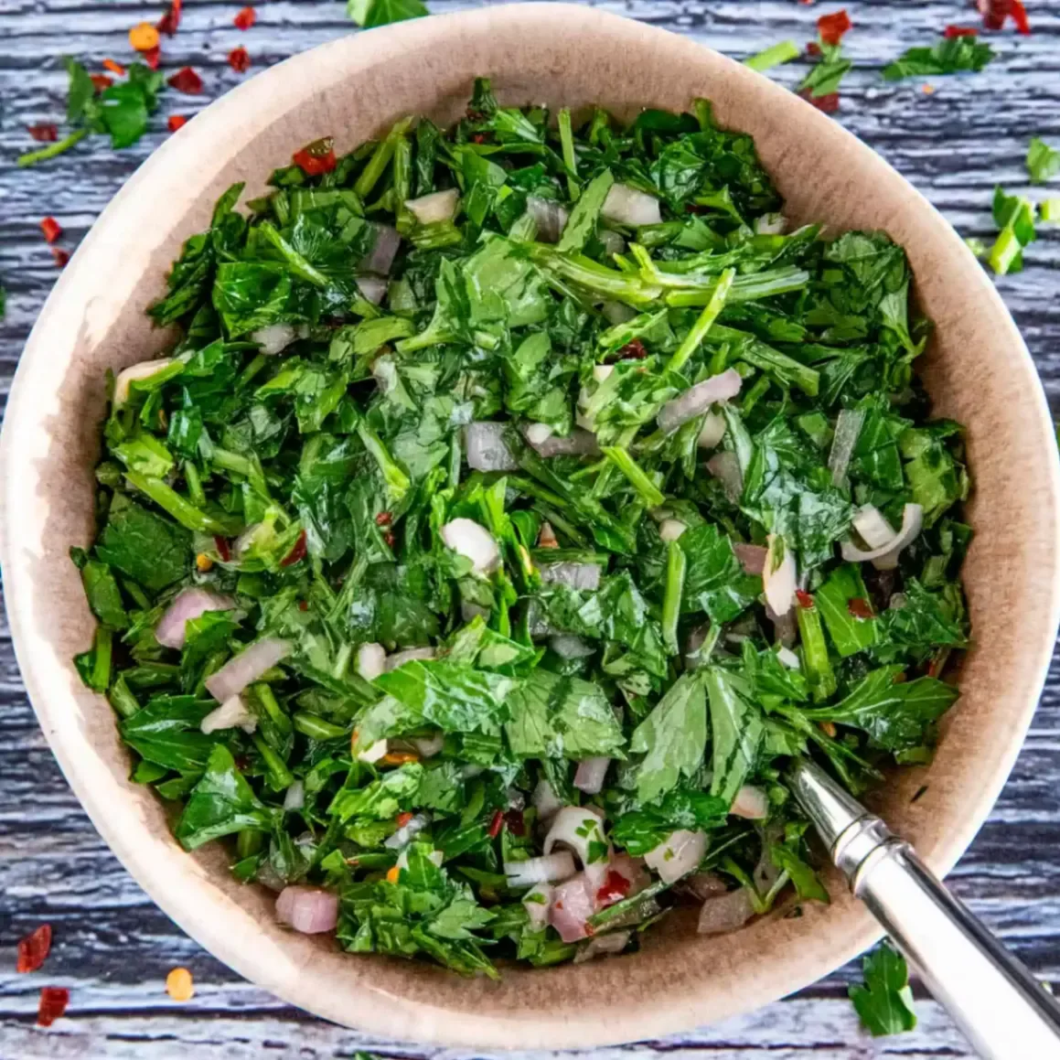 Kale Chimichurri Slaw