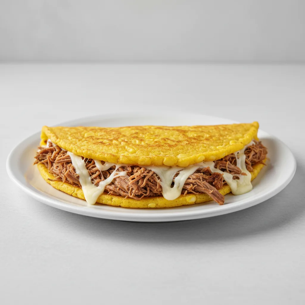 Cachapa Pabellon Y Queso Cachapa Pabellon Y Queso