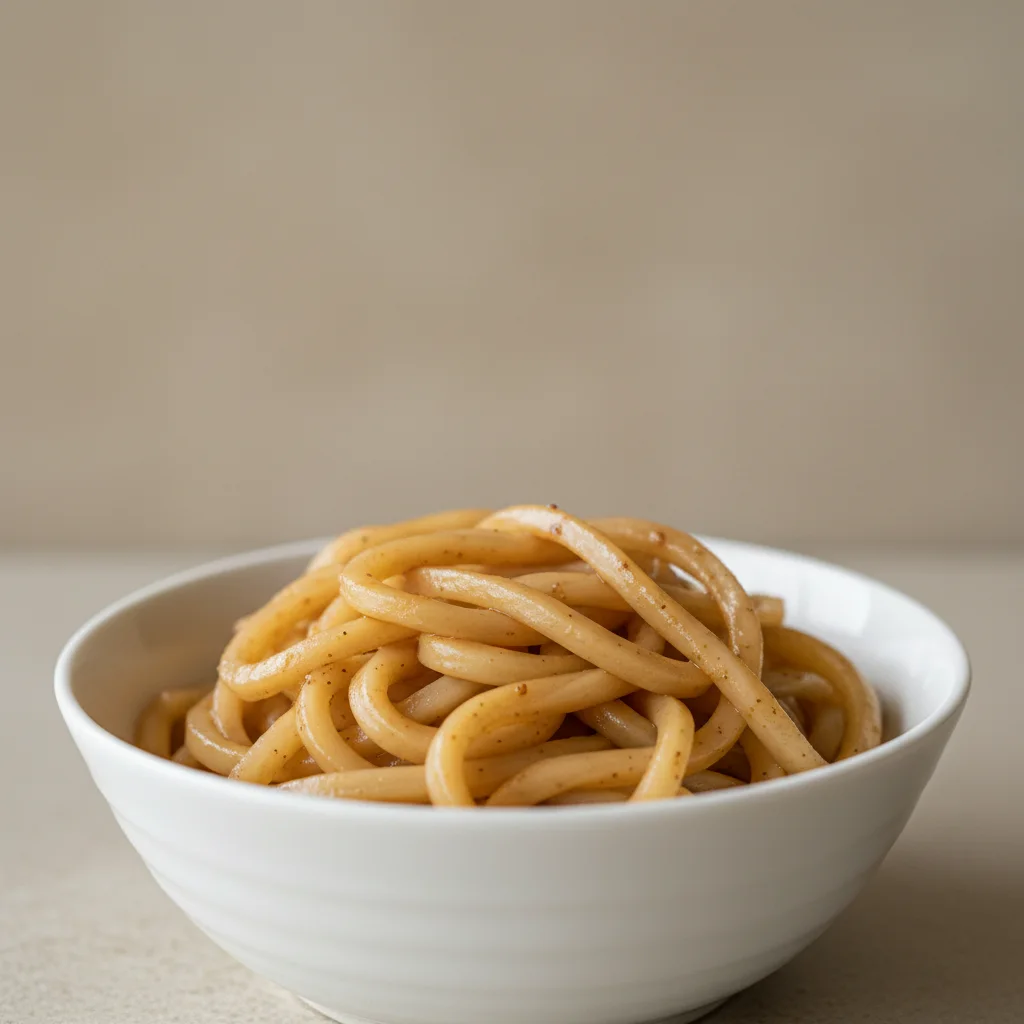 Plain Stir Fried Udon Plain Stir Fried Udon