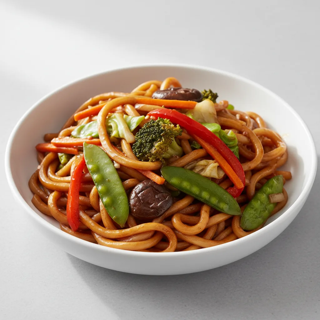 Veggie Stir Fried Udon Veggie Stir Fried Udon