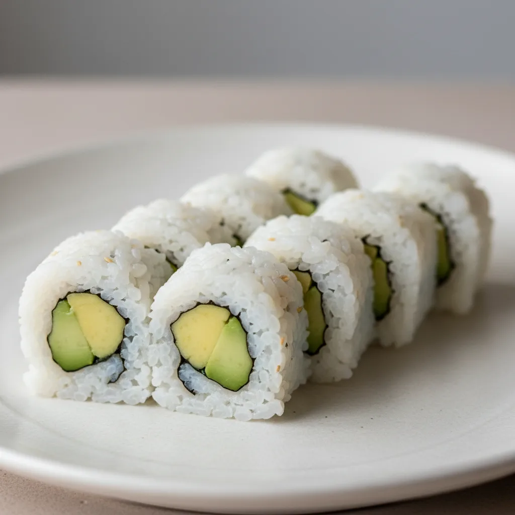 Avocado Sushi Roll Avocado Sushi Roll