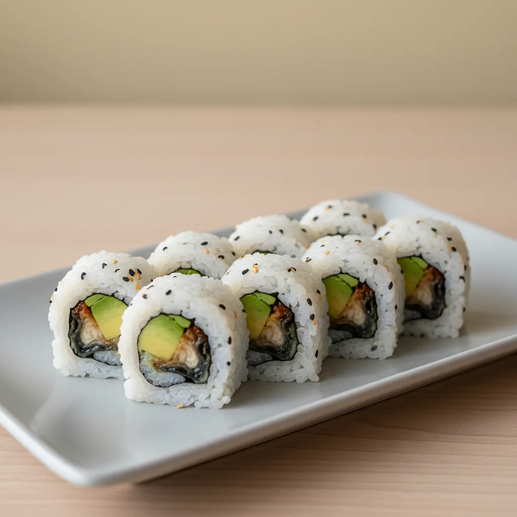 Eel Avocado Roll Eel Avocado Roll