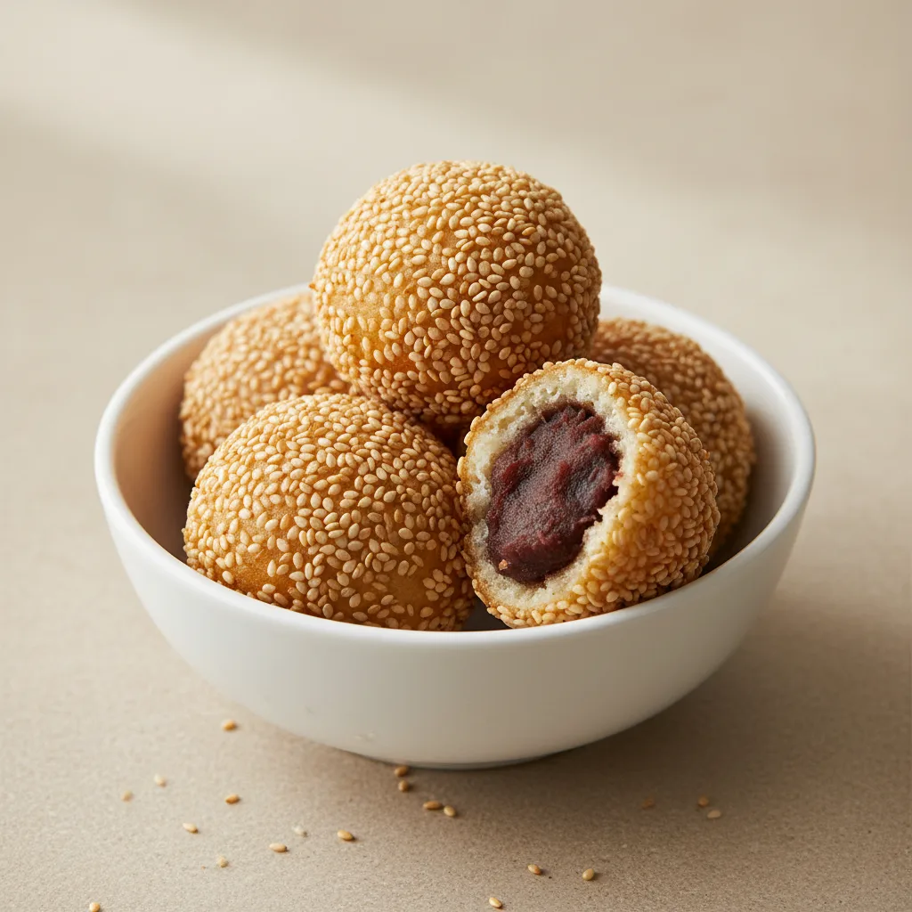Sesame Mochi Ball Sesame Mochi Ball