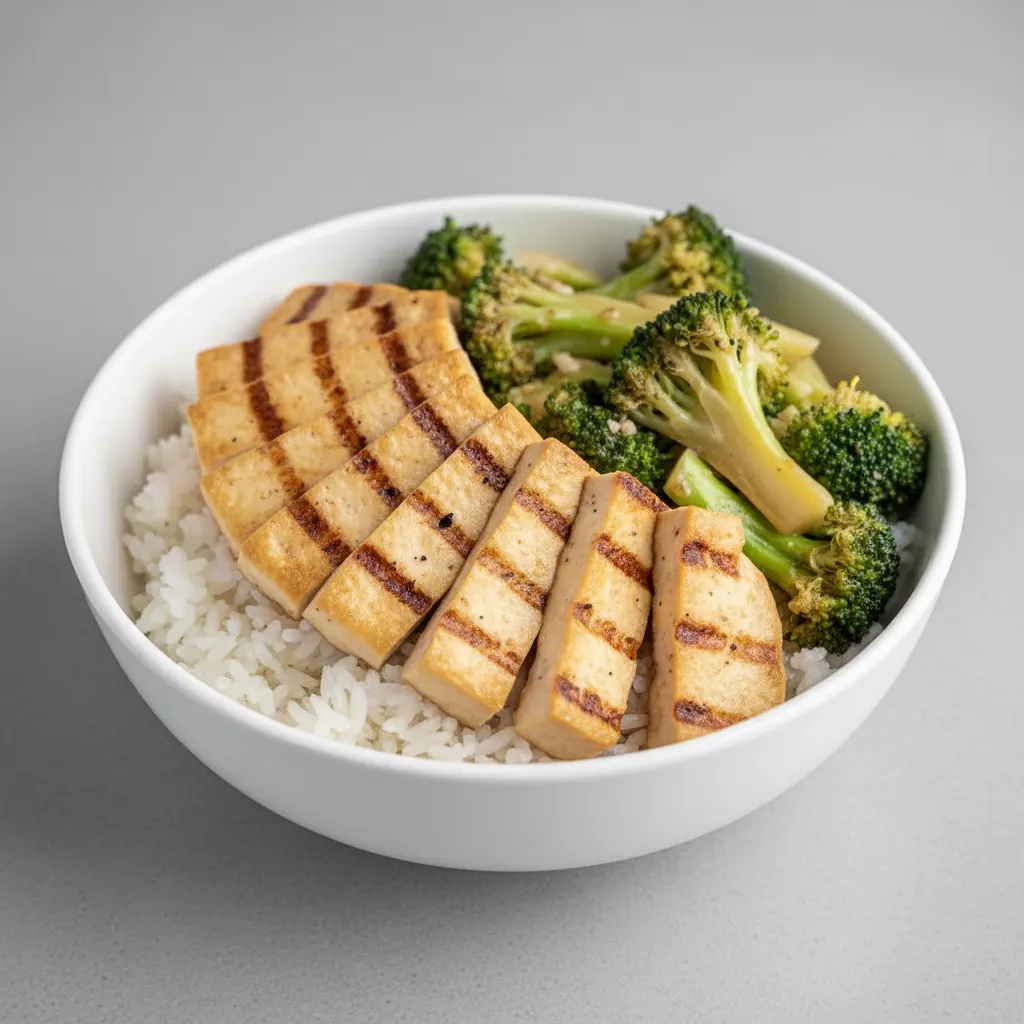 Grilled Tofu Don Grilled Tofu Don