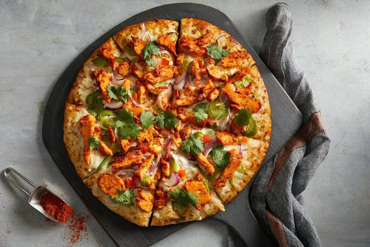 Tandoori Chicken Pizza