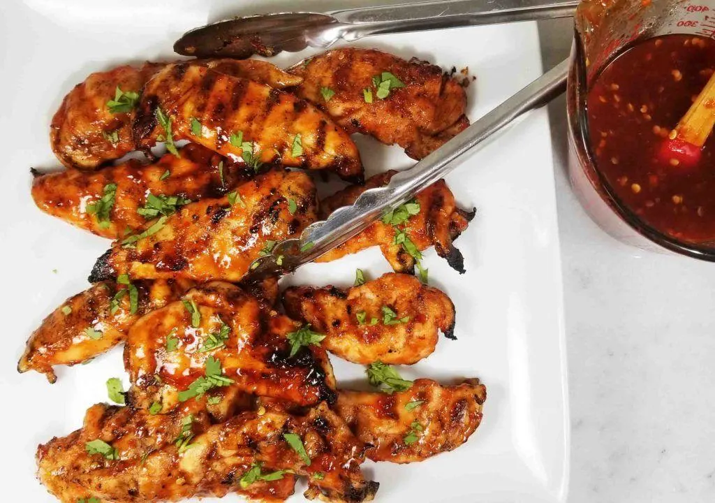 Side - Roasted Chicken with Sweet Chili Glaze