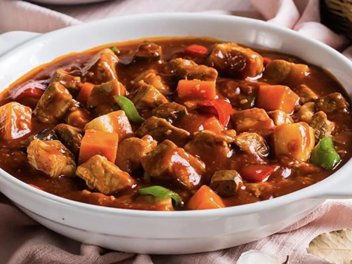 Side - Braised Pork Caldereta