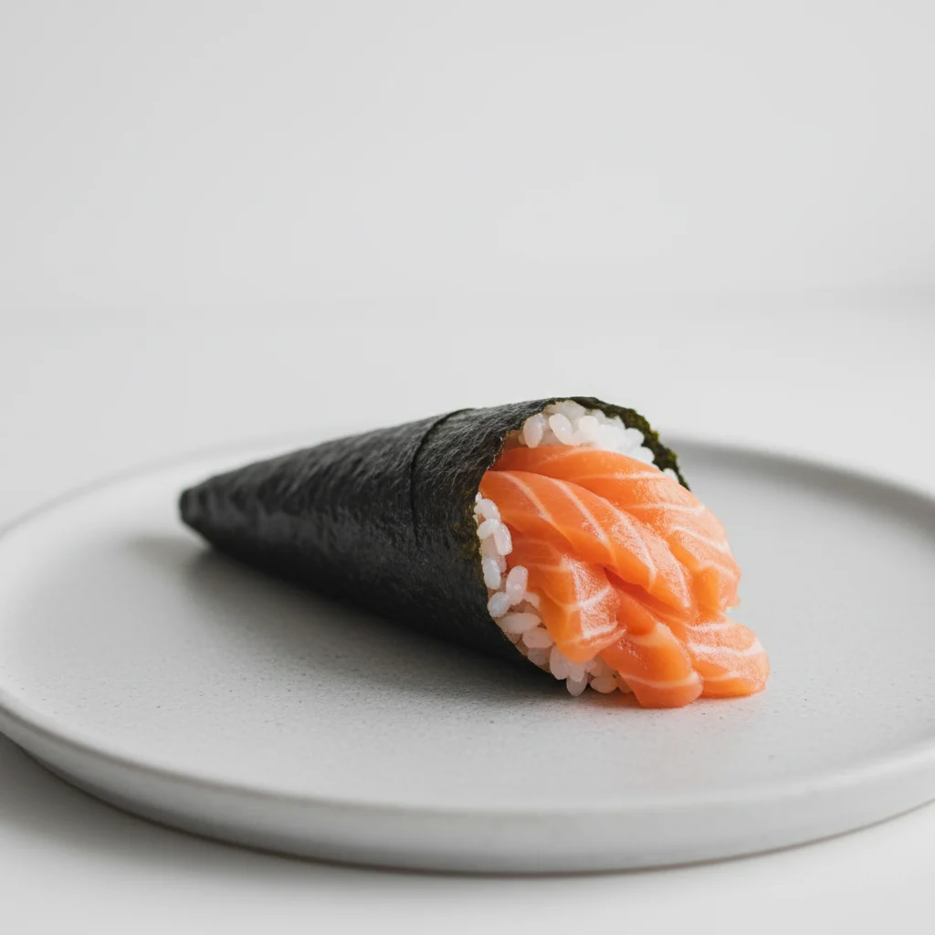 Salmon Handroll Salmon Handroll