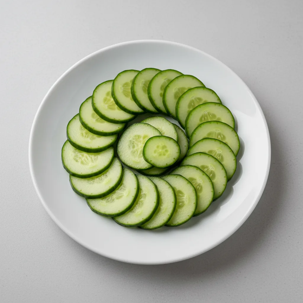 Sliced Cucumber Sliced Cucumber