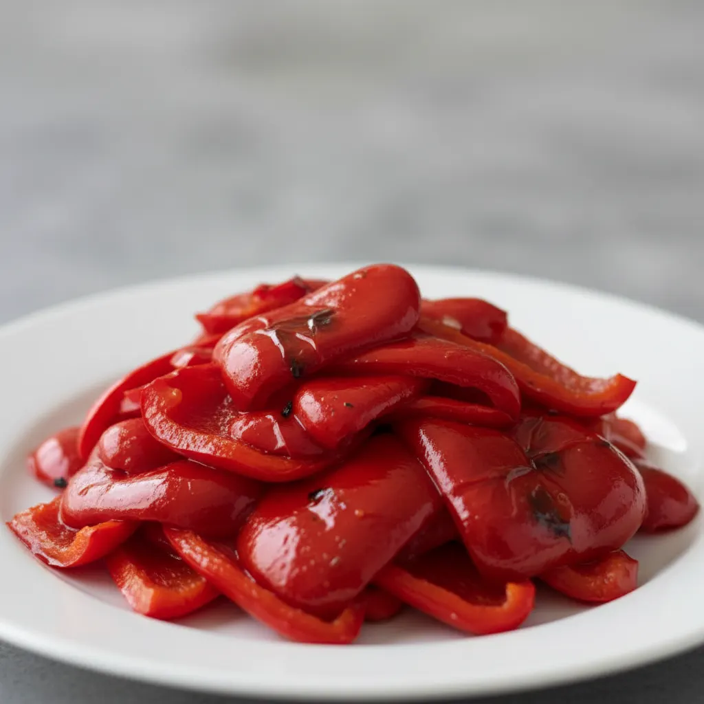 Sliced Roasted Red Peppers Sliced Roasted Red Peppers