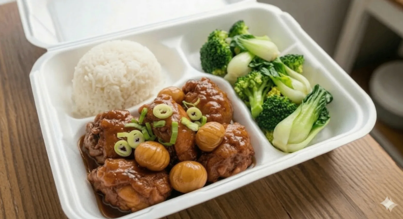 Chestnut Chicken Bento Box