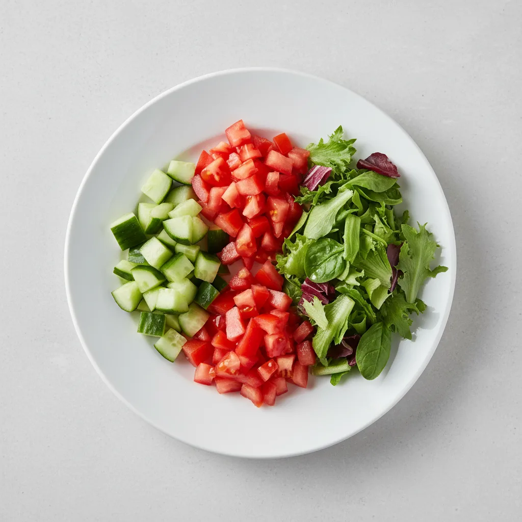 Deconstructed Garden Salad