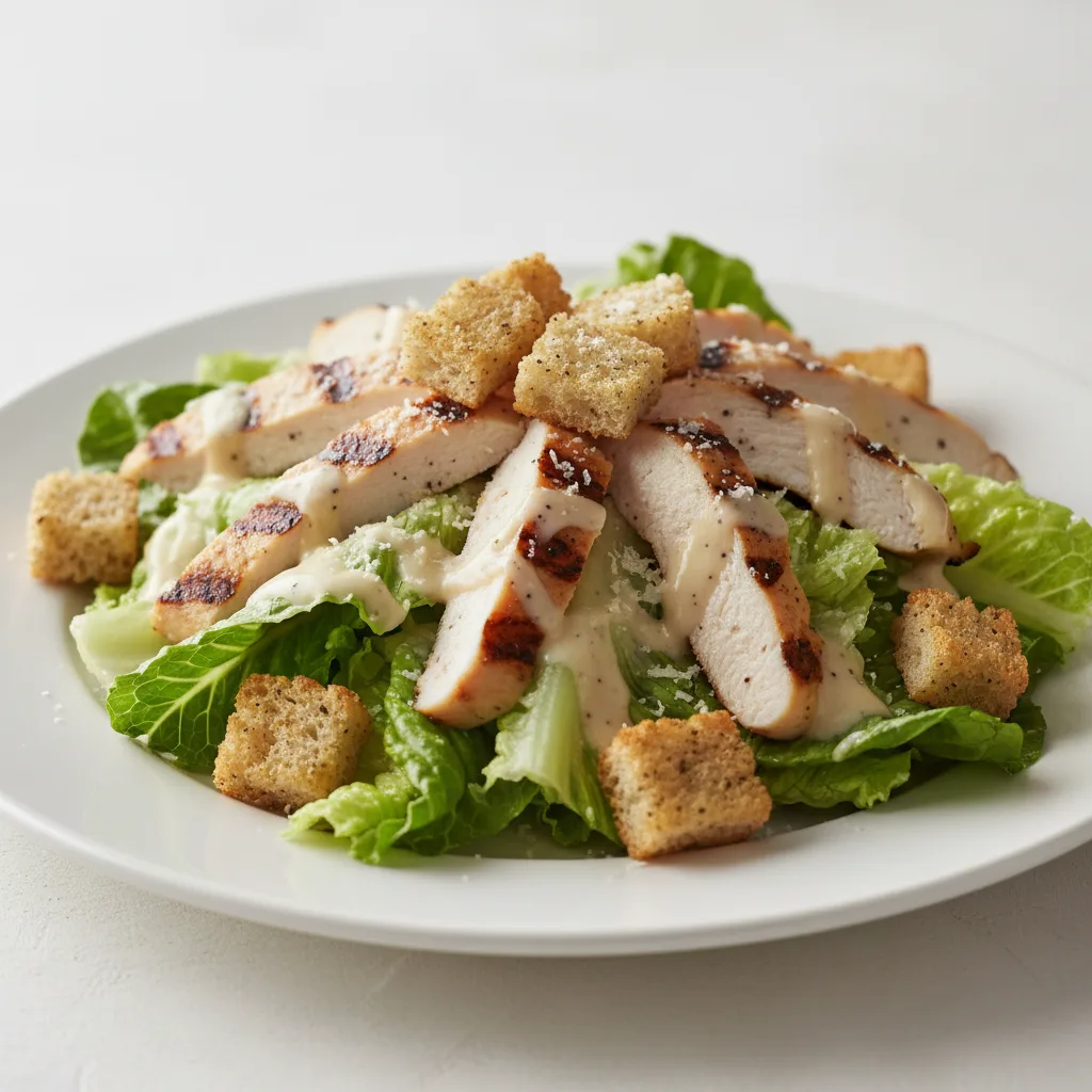 Caesar Salad with Chicken Caesar Salad with Chicken