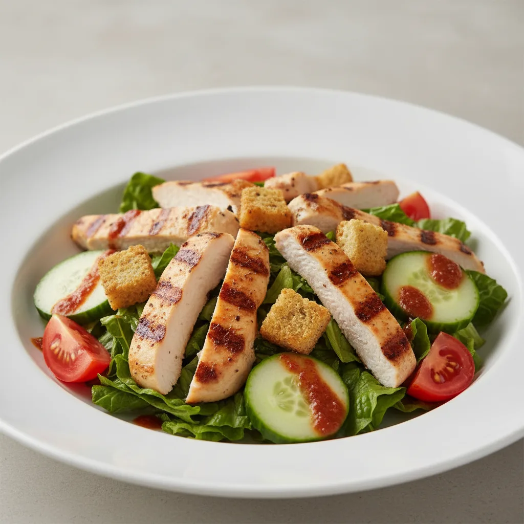 Fresh Greens Salad with Chicken Fresh Greens Salad with Chicken