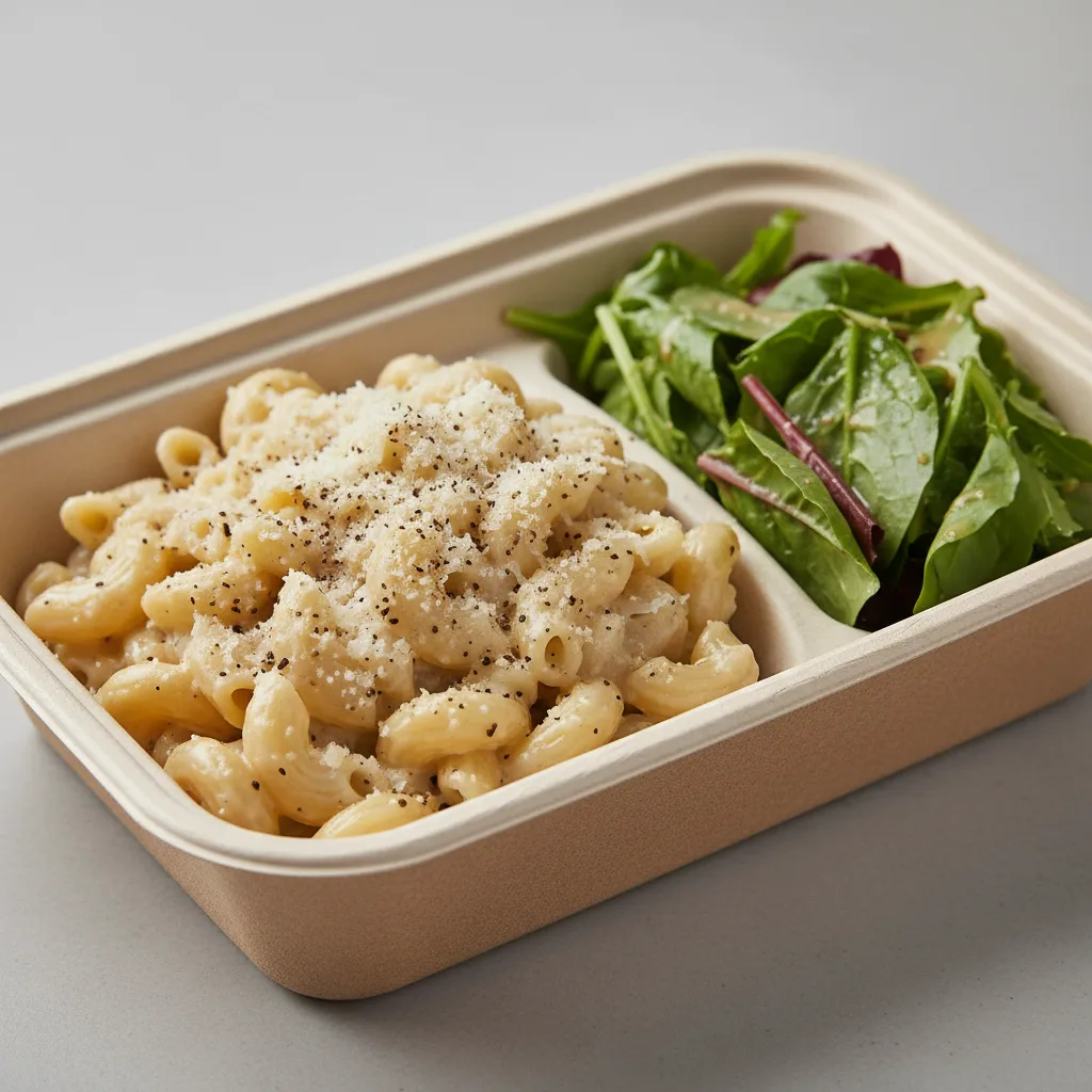 Gluten-Free Cacio E Pepe Mac and Cheese Boxed Meal Gluten-Free Cacio E Pepe Mac and Cheese Boxed Meal