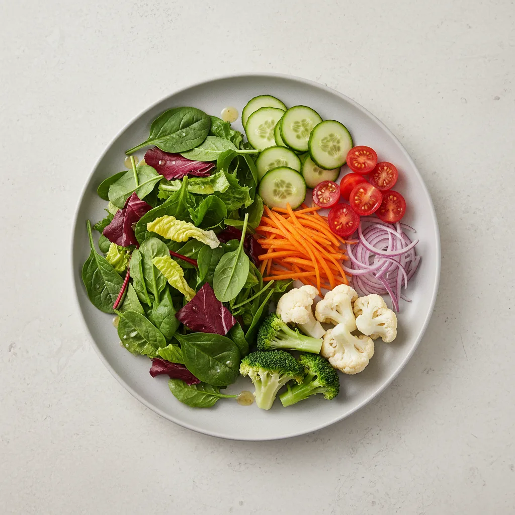 Deconstructed Garden Salad Deconstructed Garden Salad